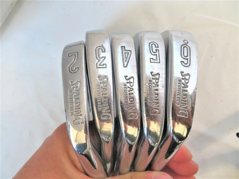 SPALDING TOUR EDITION 10pc Head Only IRONS SET GOLF PARTS NWO - Image 4 of 4