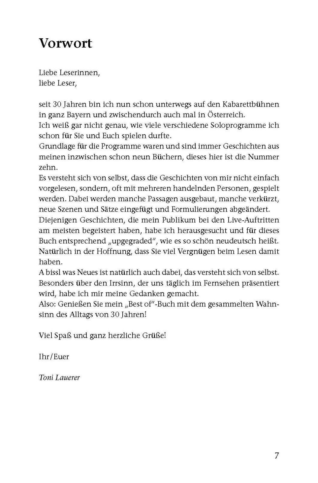 Thumbnail - Toni Lauerer | Der Alltag Is Da Wahnsinn | Buch | Deutsch (2016) | 160