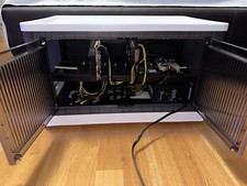 Pre-Built Crypto Mining Rig   Dual RTX GPUs   Stylish Tony Stark-Inspired Case