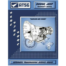 Atsg Dodge Jeep 46re 47re 48re A518 Transmission Rebuild Instruction Tech Manual