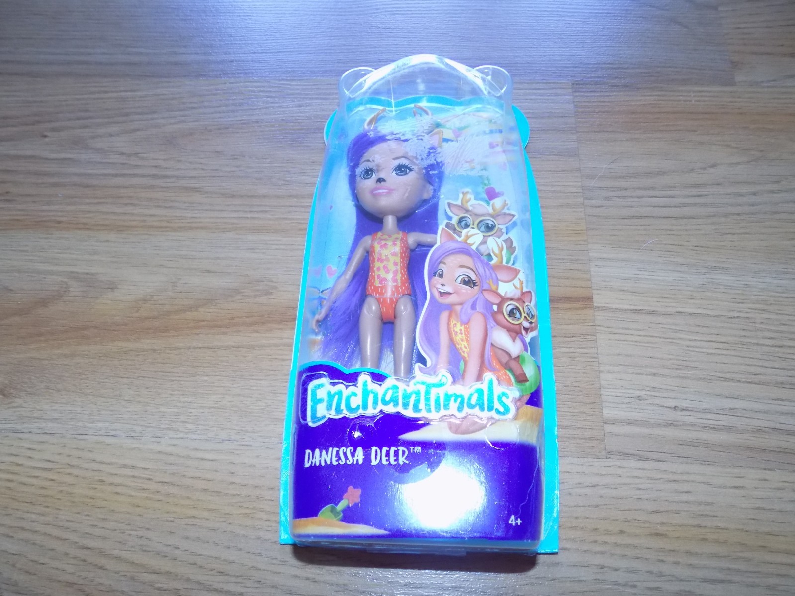 Enchantimals Danessa Deer 8" Doll Purple Hair Antlers New Ma