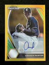 2021 Panini  Prizm  Gold Refractor Phillies  Andrew Painter RC AUTO 3/10