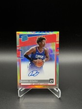 2020-21 Donruss Optic Rated Rookies Signatures Holo #183 Daniel Oturu Autograph
