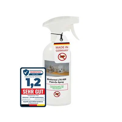 LTK 008 BIODELTA Floh-Spray, Flohspray, Flöhe, Textilien frei von Flöhen
