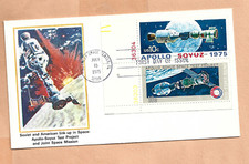 APOLLO SOYUZ LAUNCH JUL 15,1975 KSC SPACE COVER NASA