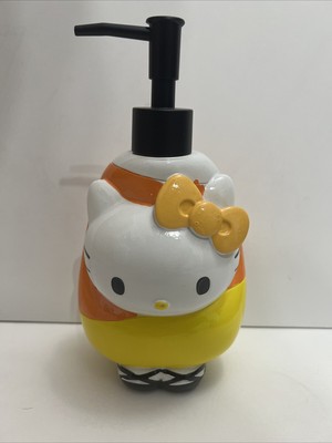 Hello Kitty Halloween Candy Corn Costume Soap Lotion Dispenser New