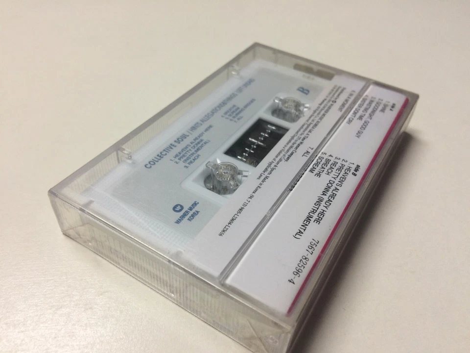 Collective Soul Hints Allegations And Things Left Unsaid Cassette Tape (SEALED)  - Image 2 of 3