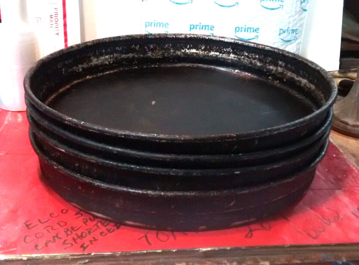 1 Vintage Pizza Hut Large DeepDish Pizza Pan 14 1/2" X 2" 4 Pans