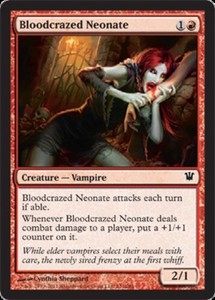 Bloodcrazed Neonate x4 - Innistrad - NM-Mint, English - Innistrad