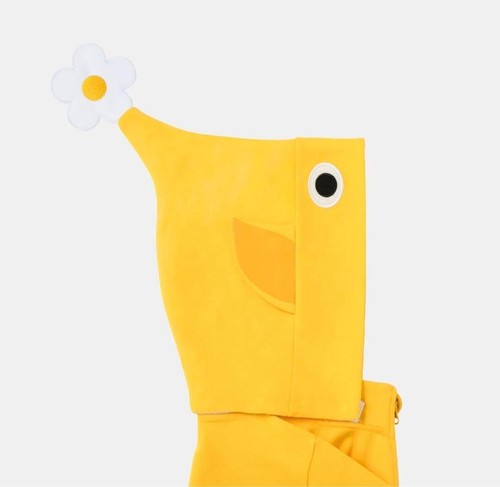 Pikmin Hoodie Yellow Size 100 Nintendo Store Limited Kids' Clothes New Japan - Picture 7 of 10