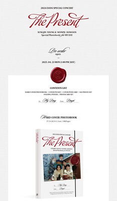 DAY6 2024 SPECIAL CONCERT The Present Photobook 108p P.Book+P.Card