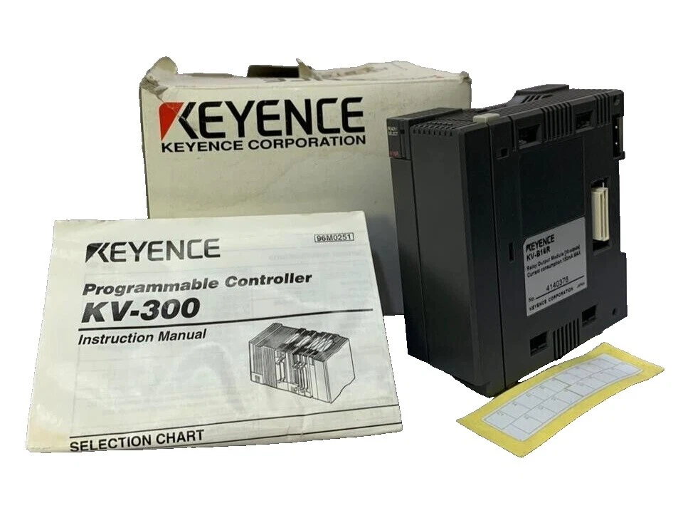 Entrada KEYENCE PLC, módulos de E/S y de salida