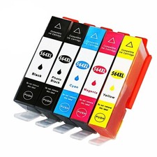 Combo full Ink cartridge set for HP 564XL PhotoSmart Premium Touchsmart Printer