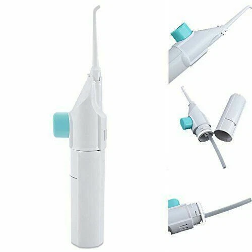 NUEVO irrigador oral dental chorro de agua POWER FLOSS Air Power Flosser limpiador de dientes Foto 3 de 4