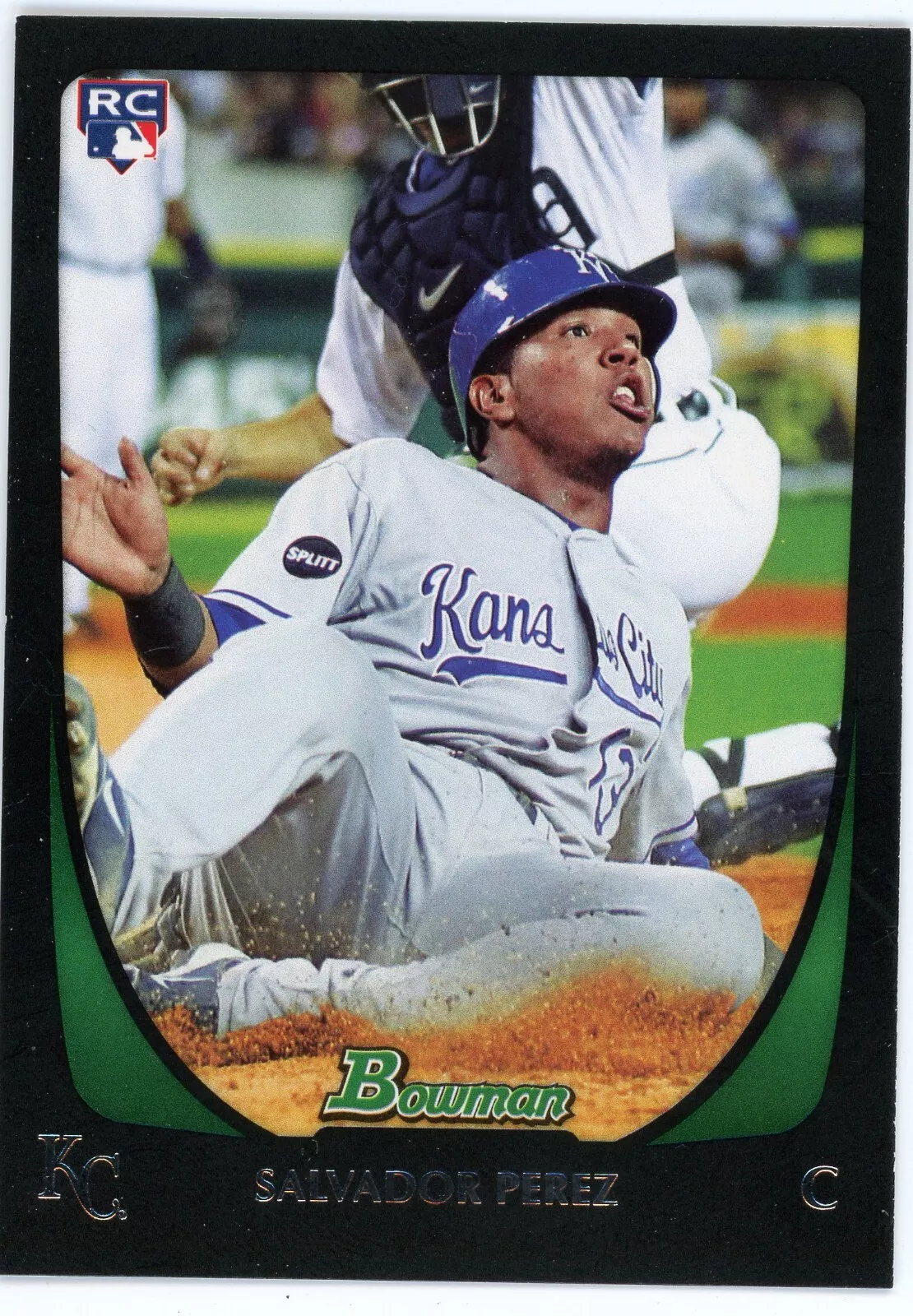 Salvador Perez trading card