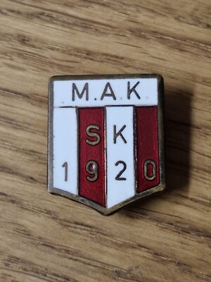 Reversknopf Knopfloch SK MAK 1920 Rotel Elf Maribor / SORLINI VARAZDIN RRR