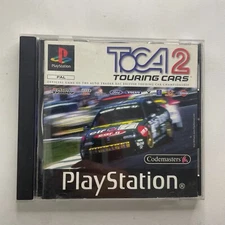 TOCA 2 Touring Cars Sony Playstation 1 PS1 PSX PAL Game No Insert Tested Manual