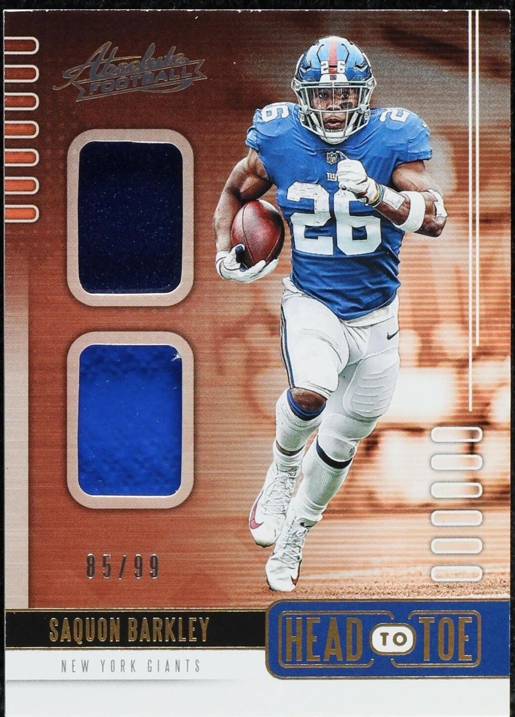 2019 Panini Absolute Saquon Barkley #K-SB for sale | eBay