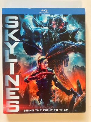 Skylines w/slipcover (Blu-ray, 2020)NEW  Lindsey Morgan, Rhona Mitra