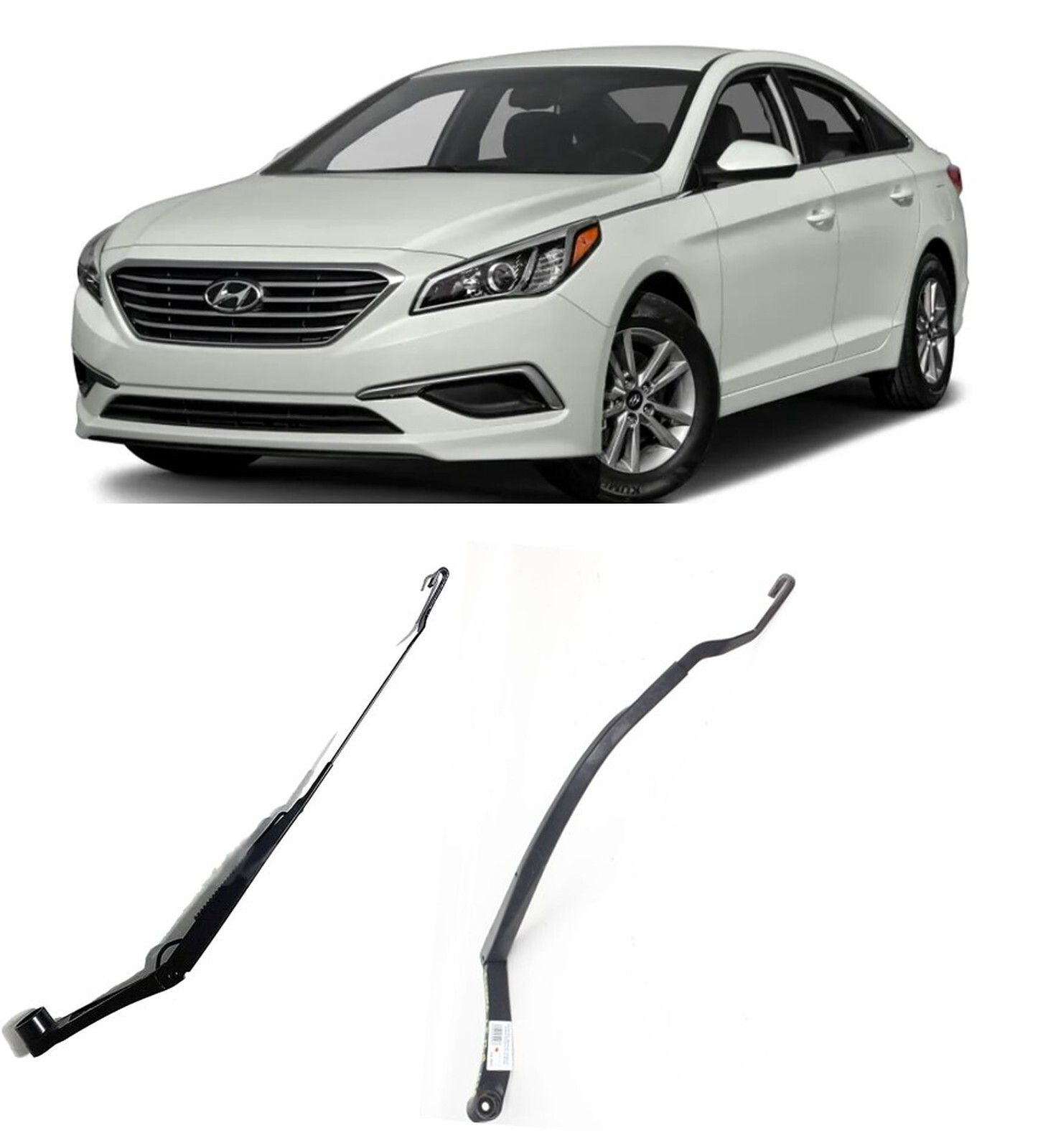OEM Genuine Parts Windshield Wiper Arm LH RH for Hyundai 2015-2017 