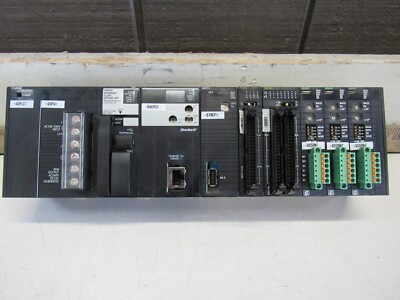 OMRON SYSMAC SYSTEM CJ2H-CPU65-EIP CPU ID232, OD262, NCF71 ETC XLNT USED TAKEOUT
