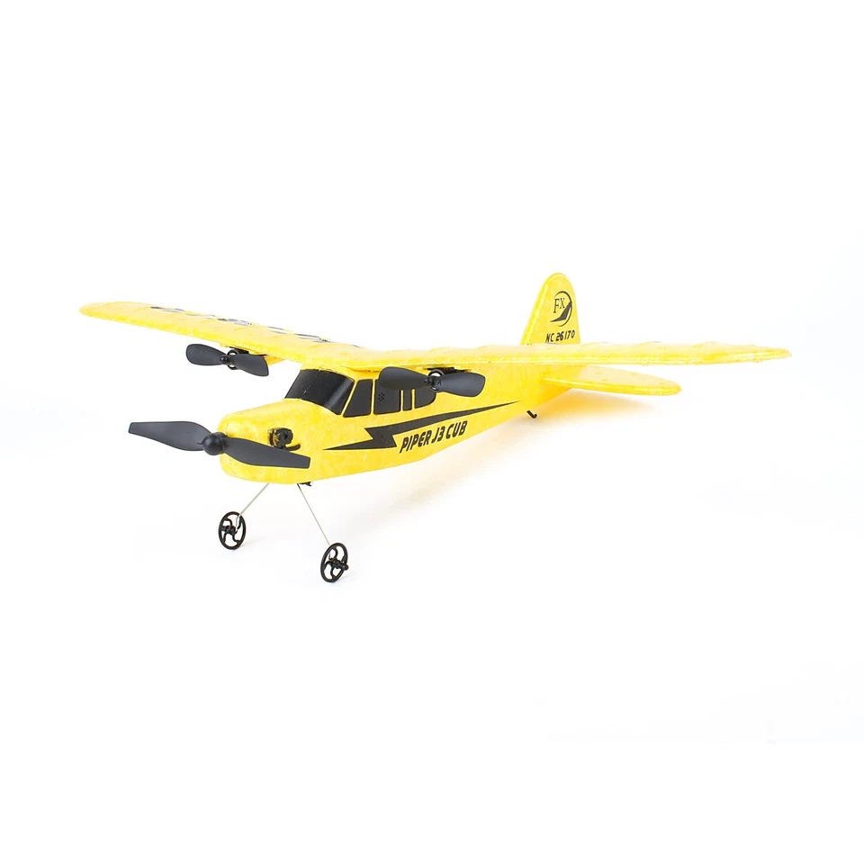 2.4G Radio Remote Control Airplane J3 Piper Cub Plane Beginner Glider - Image 3 of 4
