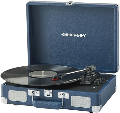 Crosley Cruiser Plus Portable Bluetooth In/Out Record Player Ink