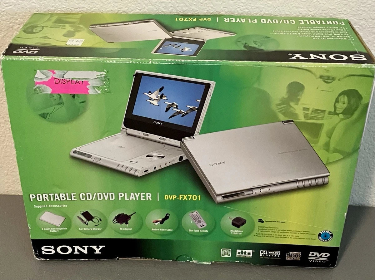 Sony Silver DVD & Blu-ray Players 5.0-7.9 in Screen for sale | eBay