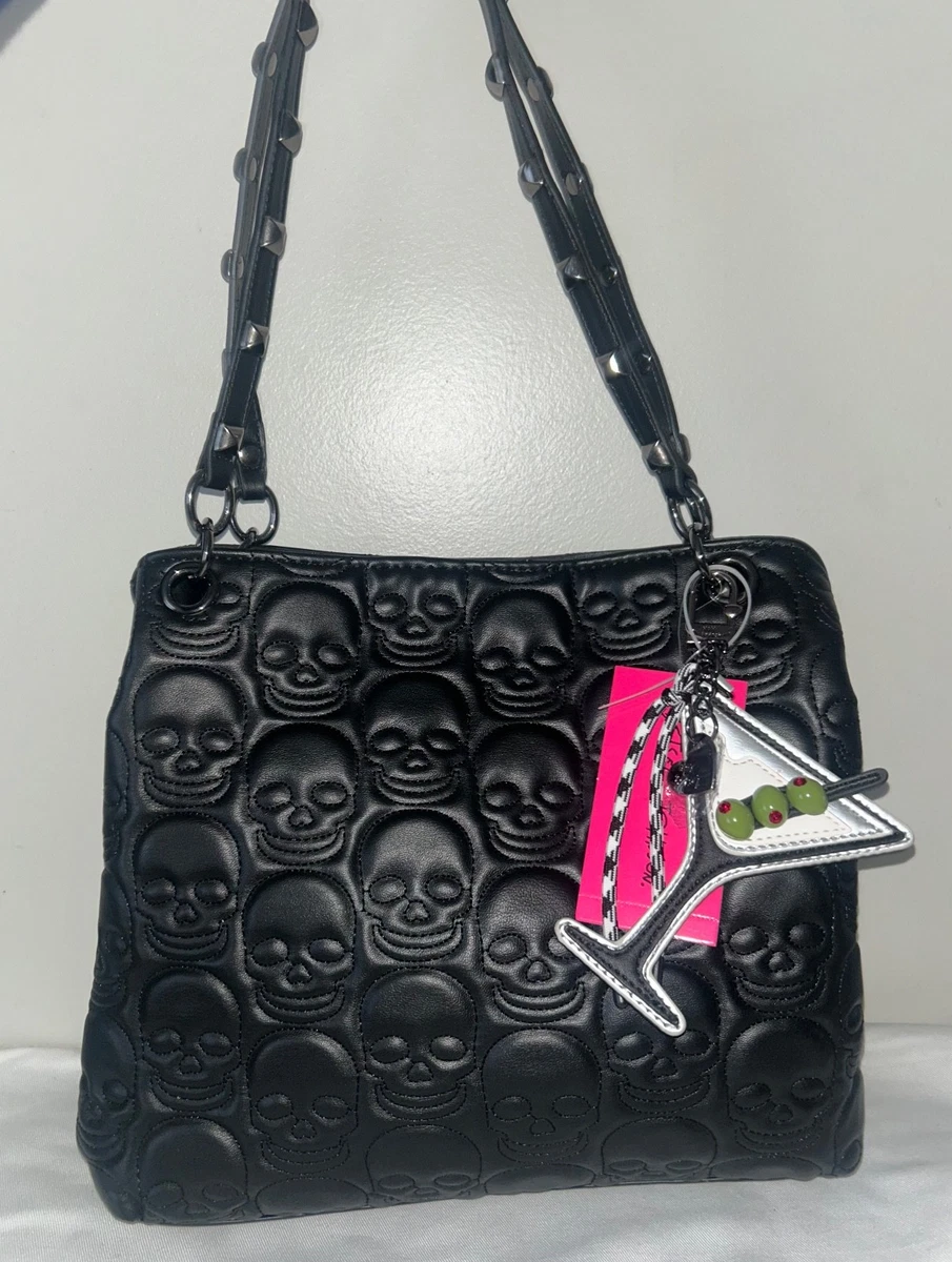 Betsey Johnson Faux Leather Exterior Skull Bags & Handbags  display picture 3