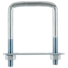 Hampton 02-3452-500 Zinc Plated Steel Square Bend Tread (Pack of 10)