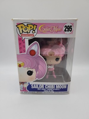 Funko POP! Animation #295 Sailor Chibi Moon Vinyl Figur - hat Gebrauchsspuren im Karton