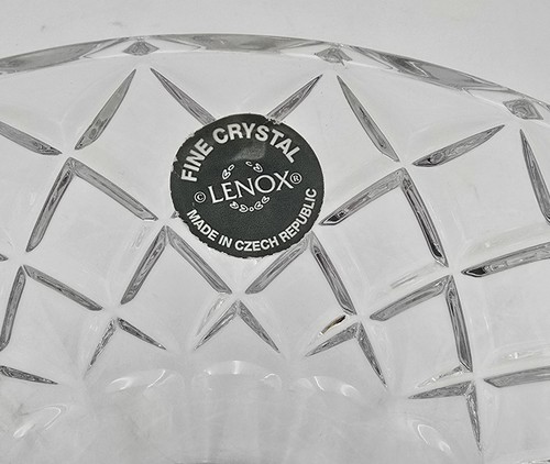 Lenox Fine Lead Crystal Bowl, Made in Czech Republic, Full Lead Crystal 5" - Picture 2 of 6