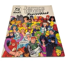 DC Heroes Role Playing Game Justice League Sourcebook #241 Mayfair Games 1990