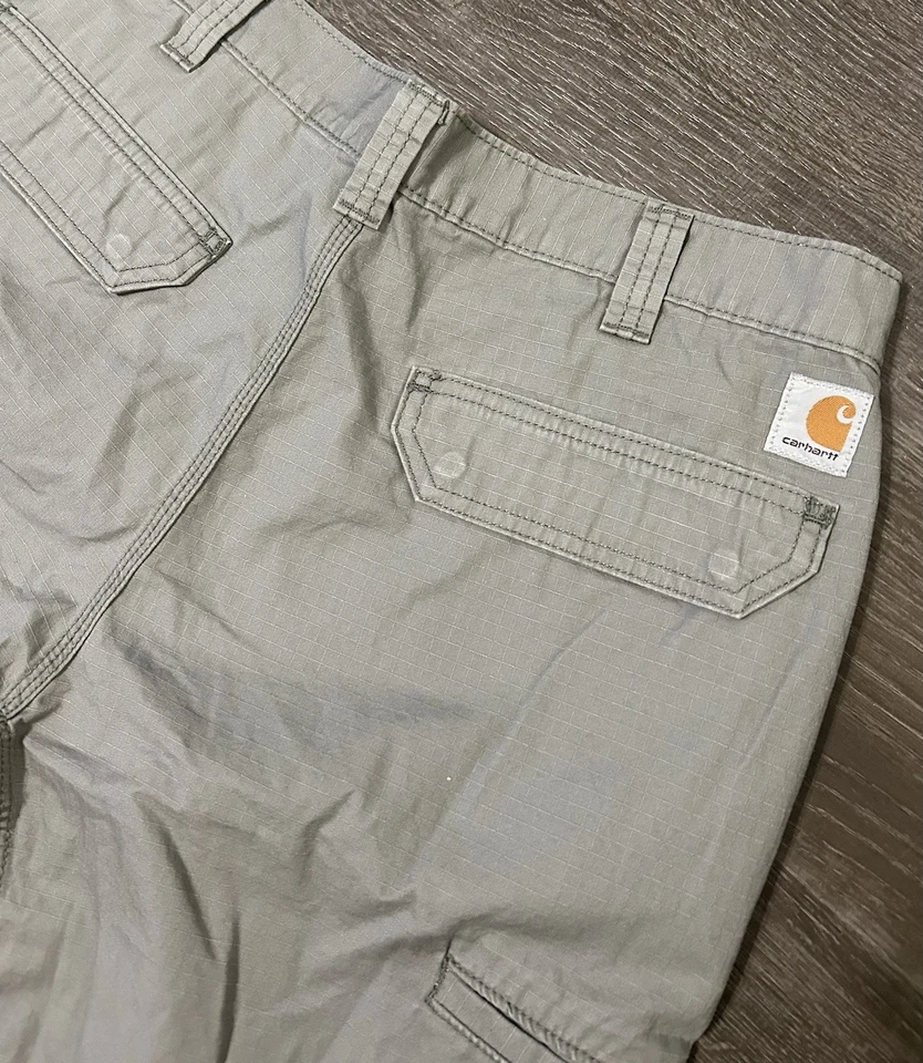 Carhartt Men's Relaxed Fit Shorts Size 36 Gray Shorts - Image 3 of 4