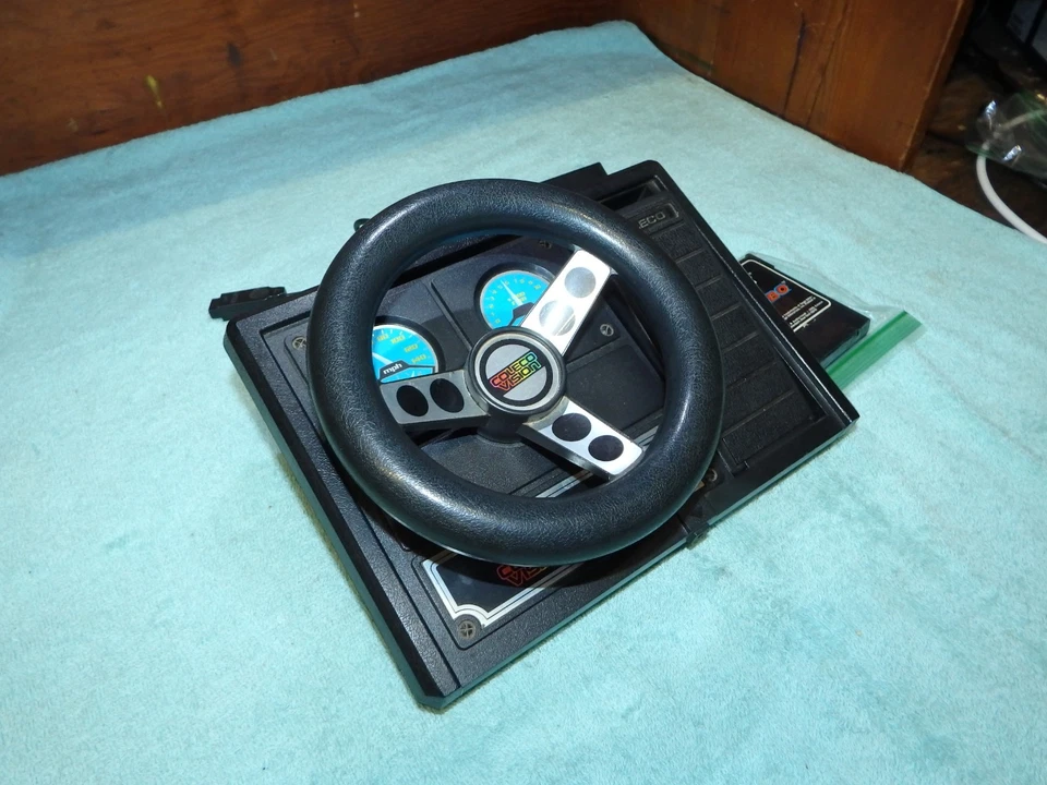 Vintage ColecoVision Expansion Module #2 Steering Wheel And Pedal Tested/works - Image 2 of 4