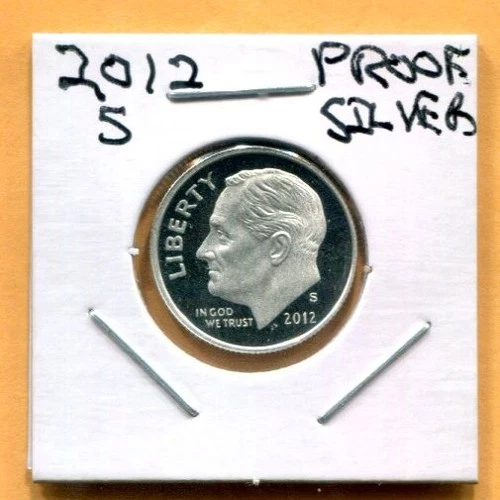 New ListingGem 2012-S Proof Ultra-Cameo Silver Roosevelt Dime - Free Shipping