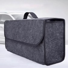 Large Felt Car Trunk Organizer Anti-Slip Boot Storage Box Tool Bag