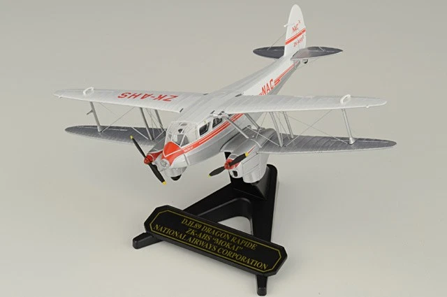 Maquette Oxford Diecast 1/72 - Hydravion D.H.82 Tiger Moth T7187 - RN
