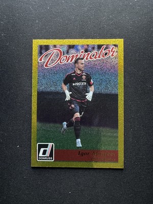 2016-17 Panini Donruss Dominators Gold Igor Akinfeev #4