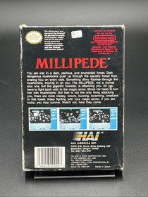 Millipede Nintendo NES Complete in Box (CIB) Tested Working