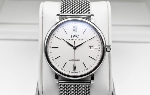 IWC Portofino Stainless Steel Automatic Bracelet Watch IW356505 | B&P