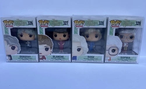 Funko POP! Golden Girls Collectors Set Television Vinyl Figures 326 327 328 329