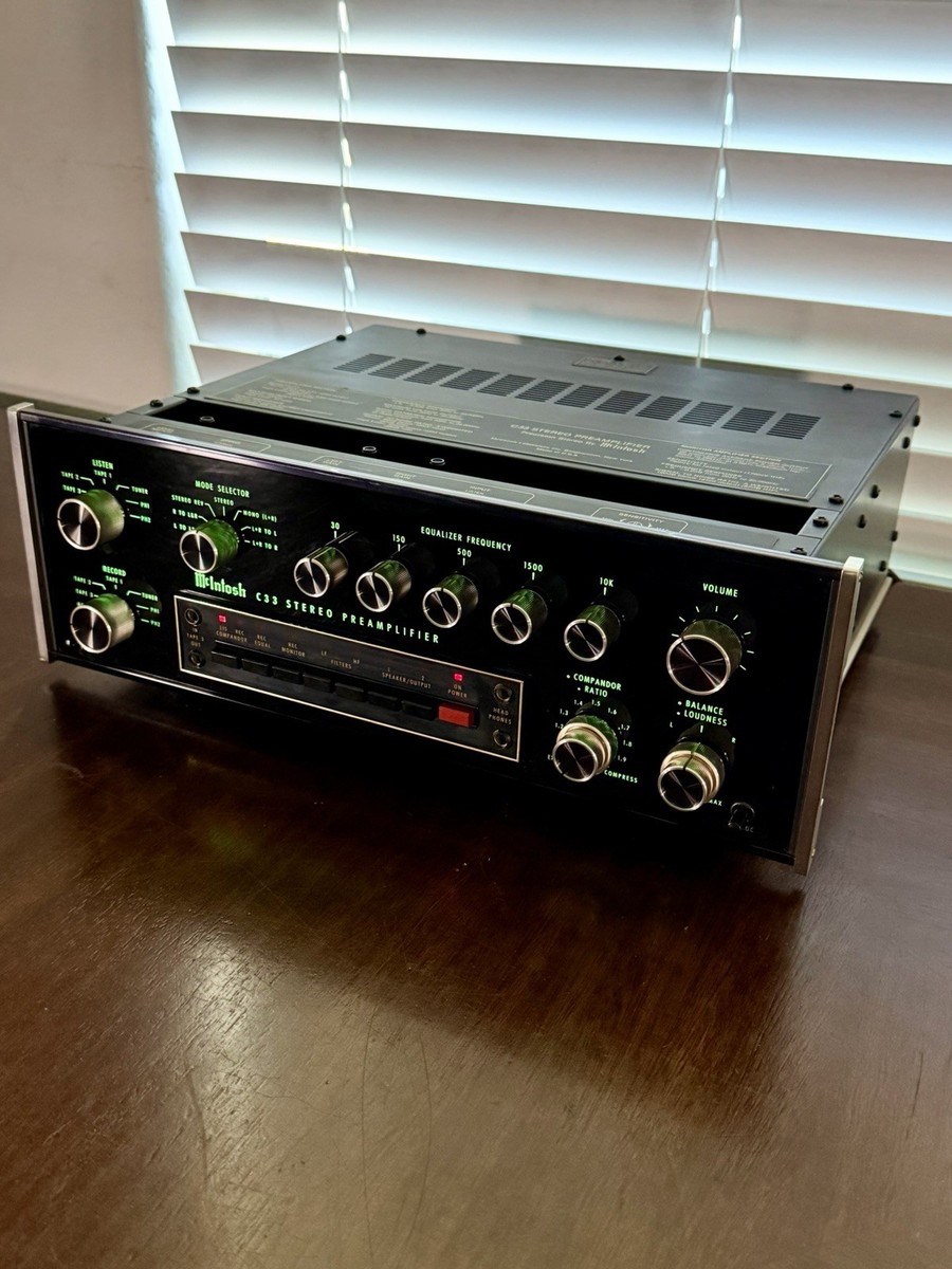 McIntosh C33 Stereo Preamplifier | eBay