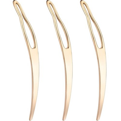 3 PCS Gold Interlocking Tool for Locs Sisterlock Retighten Dreadlocks Needle