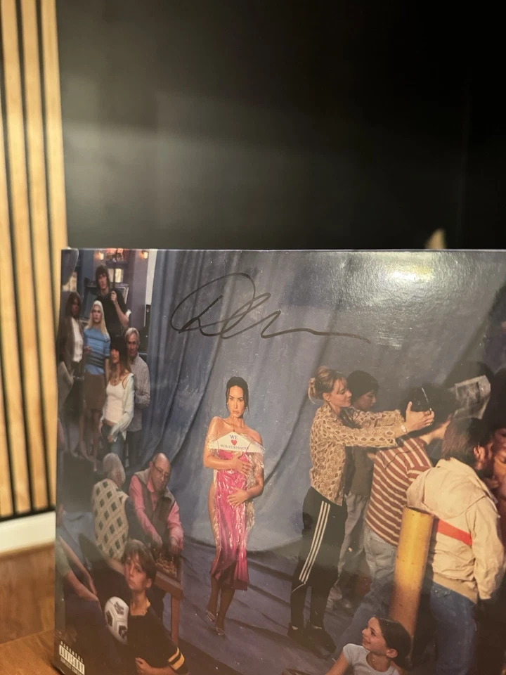 Demi Lovato It's Not That Deep Signed Vinyl (On Cover) Indie Exclusive Ivory LP - Image 2 of 2