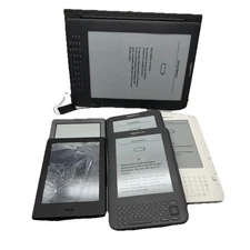 Amazon Kindle - 6 E-reader Tablets Bundle - For Parts Not Working