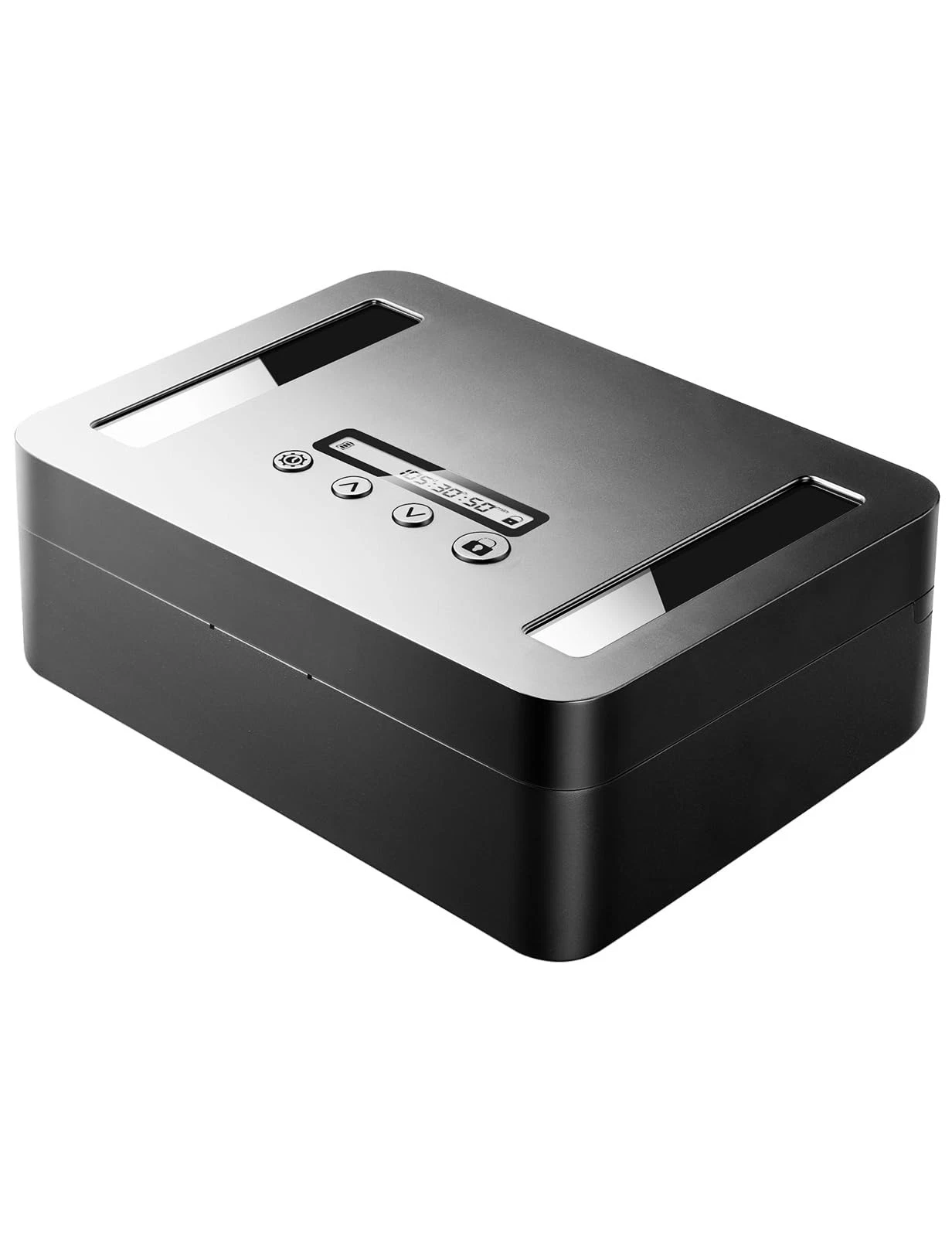 Metal Lock Box,Lockable Box for Food, Medicines, Tech and Home Safety,Timer M...