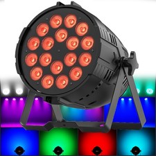 18X12W RGBL LED Par Light DMX512 Stage Lighting DJ Disco Show Party Lights Club