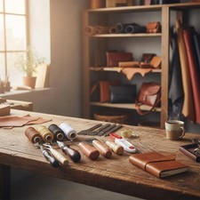 Leather Hand Sewing Tool Set Multi-Functional Leatherworking Tools for Crafters