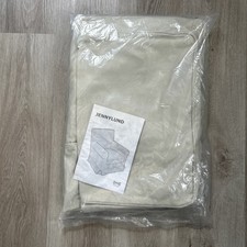 Funda de sillón IKEA Jennylund beige caqui aspecto de lino 902.989.06 NUEVO